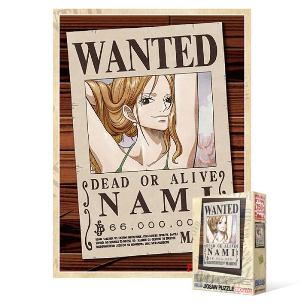 Пазл из 150 деталей / One Piece - New Wanted Nami, популярная корейская головоломка