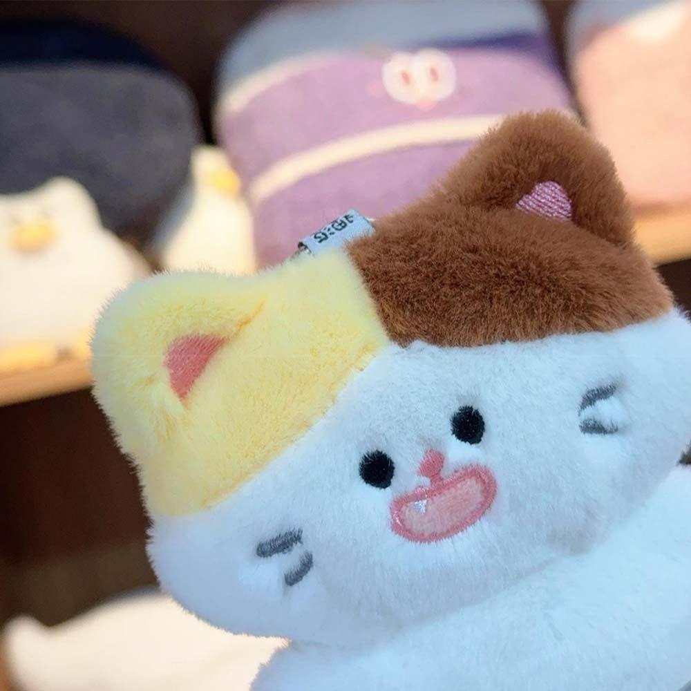 Аниме мультфильм брелок сумка кулон плюшевая игрушка милый кот плюшевый кулон рюкзак Декор