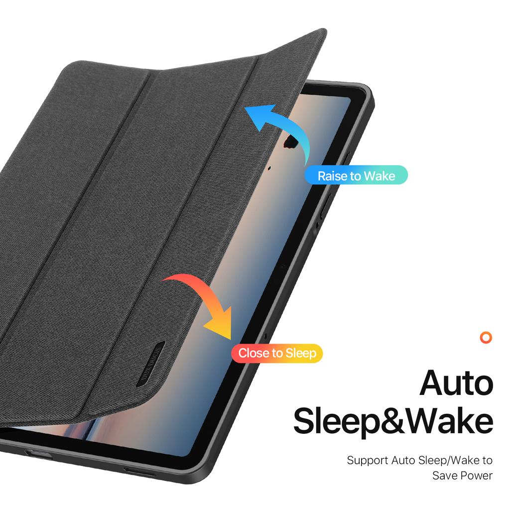 Чехол-книжка DUX DUCIS с подставкой для Samsung Galaxy Tab S11 Ultra S11 Планшет с держателем для S Pen Автоматическое пробуждение/Сон Защитный чехол