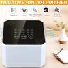 Negative Ion Generator Air Purifier Sterilizer Generator Ionizer HEPA Filter For Home Office Mini Desktop Air Purifier