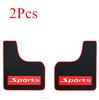 Pair Sports Universal Car Mud Flap Mudflap Splash Guard Fender Flare Front Rear