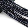 1 нить роскошных черных круглых искусственных жемчужных бусин в стиле Diablo 5×6 мм для рождественских подарков своими руками, раскройте творческий потенциал в изготовлении ювелирных изделий 36 см