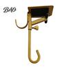 Home Decor Accessories Garland Stocking Hanger, Adjustable No Drilling Christmas Hook, Metal Wreath Bracket Heavy Duty Holder for Fireplace
