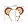 Cute Animal Ear Headband Hair Hoop Themed Party Supplies for Kids Adults Halloween Decorations Role Playing Party Props