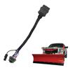 Vehicle Side 11 Pin Light Harness with Dust Cover For Western Fisher Blizzard SnowEx Plows 26357 22413