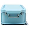 OSK EARTHY Container Lunch Box with Dividers, 750ml, Mint Green, Made in Japan, CNT-750