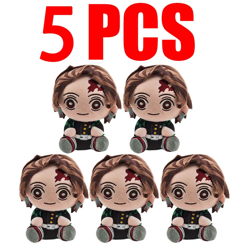 Плюшевые игрушки Клинок, рассекающий демонов Аниме Камадо Танджиро Хашибира Иноске Томиока Гию Ренгоку Кёджуро Кочо Шинобу Агацума Дзэницу