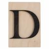 Decorative Objects - Unspecified - Decorative Wooden Letters - 14.9 X 10.5 Cm - Black - Contemporary - Design