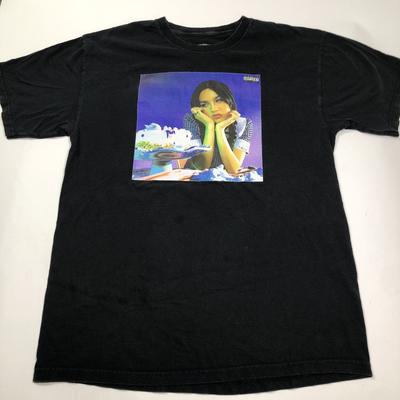 Olivia Rodrigo Sour Album Art Logo Double Sided Size L Large Black T Shirt Merch