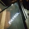 2 шт. Светодиодный логотип, приветственный свет в дверь автомобиля для Patrol Y62 2010-2021, автомобильные аксессуары, лазерный проектор, эмблема, тень, автомобильный свет