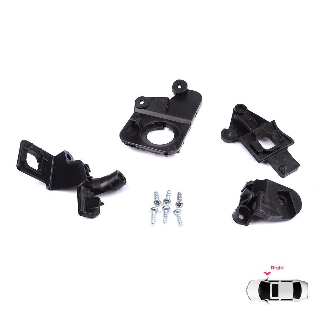 BHL576-2 Комплект кронштейнов для крепления фары, правая сторона для Citroen C5 MK2 MK3 RD TD RW X7 2008-2017 6212F1