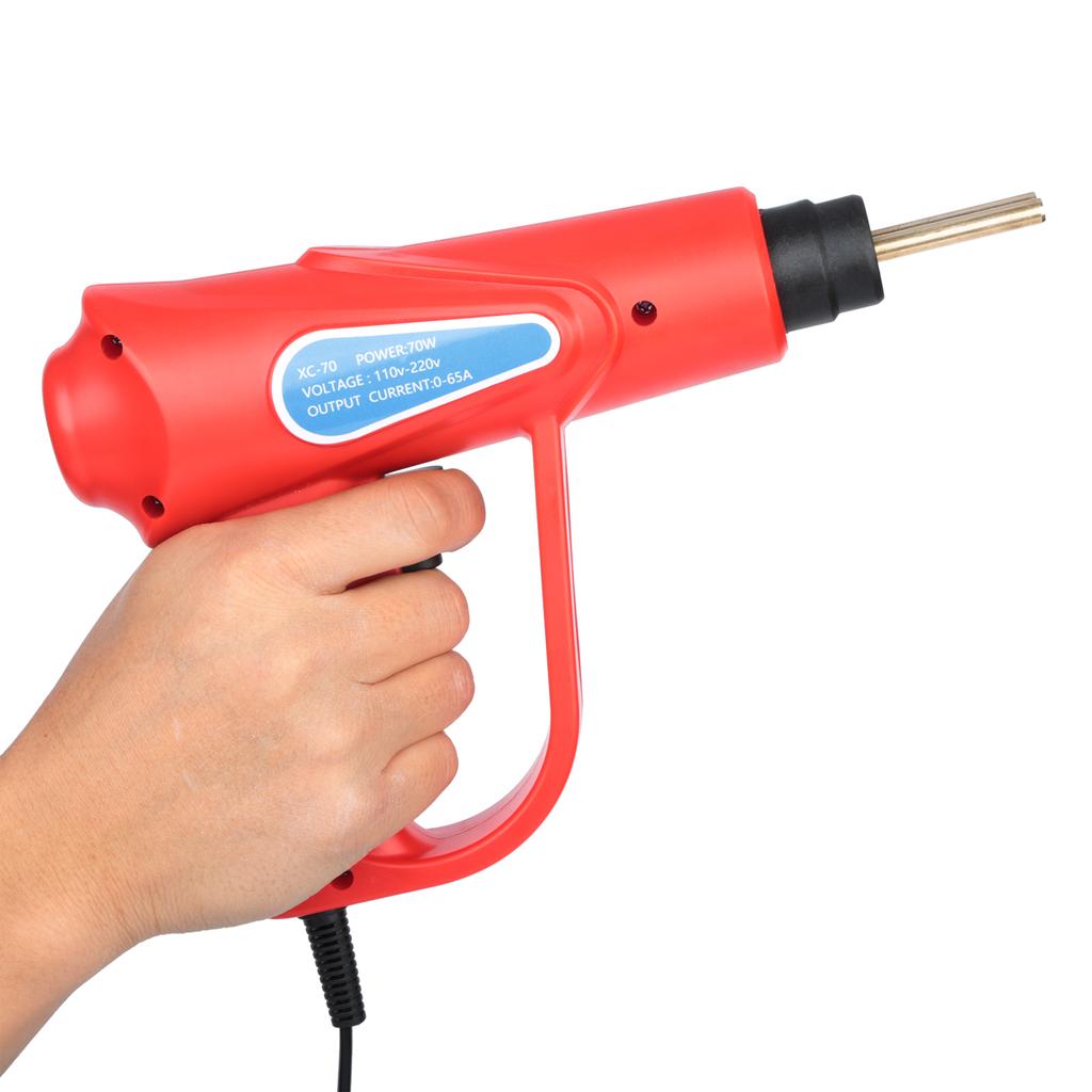 70 Вт горячий степлер, пластиковый сварочный аппарат, комплект для ремонта автомобильного бампера, 4 типа, плоский/внешний угол/внутри