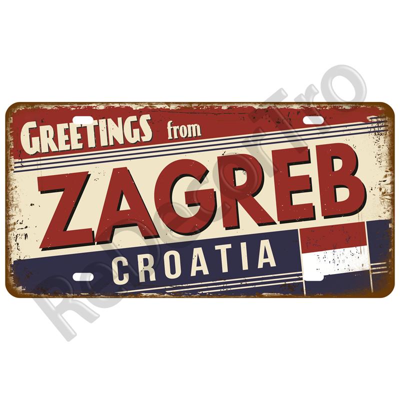 Retro Landmark Country Metal Sign Tinplates Plate Plaque Metal Vintage Tin Sign Home Decor For Man Cave Bar Pub Club Decoration