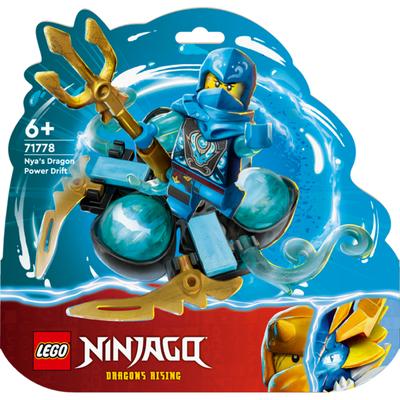 LEGO Ninjago 71778 Niya's Dragon Power Spin Джин Дрифт, разноцветные
