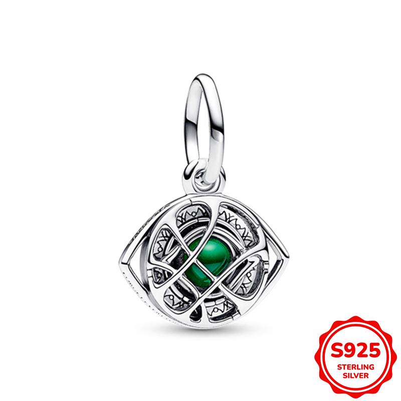 Marvel Человек-паук и Щит Капитана Америки Подвеска Шарм Бусина Подходит для Браслета 3 мм Ожерелье Женский Кулон Роскошные DIY Ювелирные Изделия Подарок