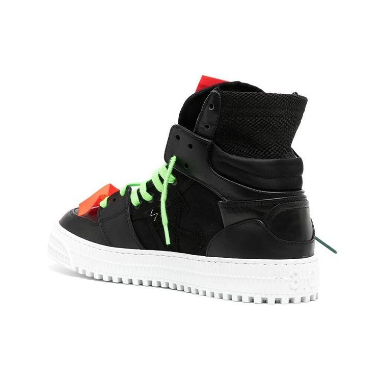 Off-White Off-Court 3.0 High Black Orange Men Sneakers OMIA065C99LEA0011020