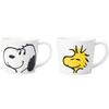 Snoopy & Woodstock Smile Face Pair Mug Set