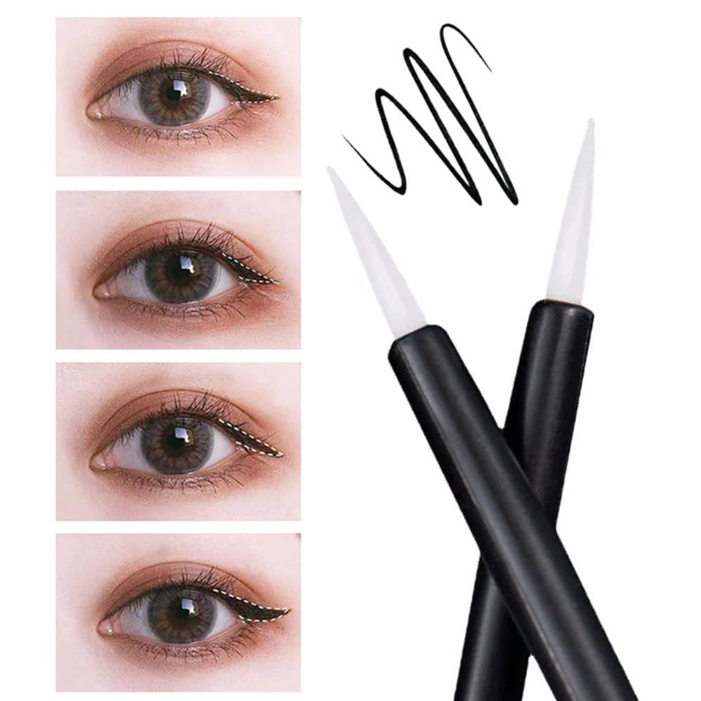 Набор из 50 одноразовых подводок для глаз, подводка для глаз, макияж для ресниц и бровей, макияж для глаз, кисточки для ногтей, кисти, кисти, кисти, инструменты, дорожные, портативные,