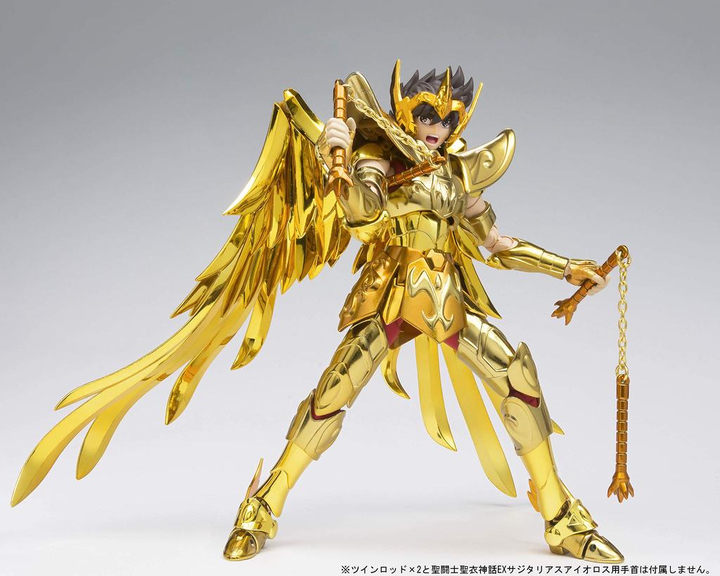 TAMASHII NATIONS Saint Cloth Myth EX Saint Seiya Sagittarius Seiya 170 мм окрашенная подвижная фигурка приблизительно. АБС и ПВХ и литье под давлением