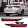 LED Rear Bumper Reflector Light For Toyota Corolla Altis 2019 2020 2021 2022 Warn Brake Dynamic Turn Signal Fog Lights Rear