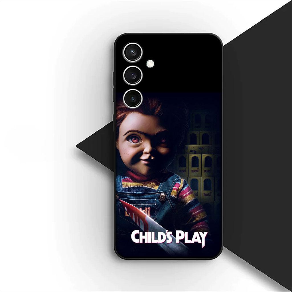 Son Seed of Chucky Child's Play Phone Cover Case for Samsung Galaxy S25 S24 S23 FE Ultra Plus S7 Edge S25+ S23+ A56 5G Casing