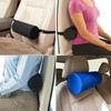 Cylindrical Memory Foam Lumbar Support Pillow Ergonomic Back Cushion for Car Office Chair Adjustable Waist Support