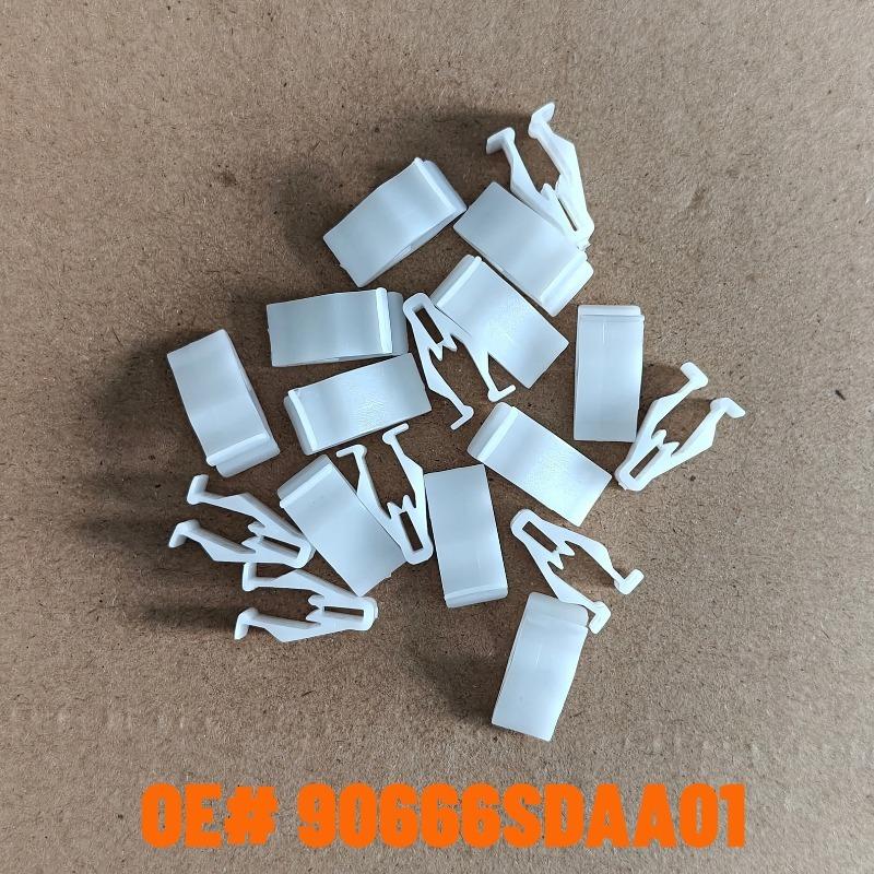 50PCS Center Console Panel Retaining Clips Compatible with Honda and Tesla OE# 90666SDAA01 109840800B