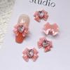 Bow Nail Charms Heart Resin 3D Nail Art Decoration Accessories Beautiful Charming Nail Charms Supplies for Women Girls