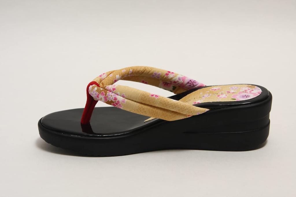 Уретан, размер [Hasegawa] Женские сандалии в японском стиле, подошвы, Япония, бежевый/L