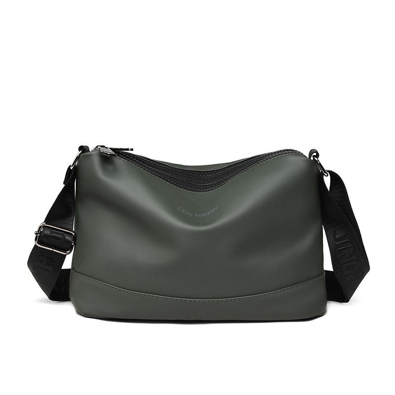 Мужская повседневная кожаная сумка через плечо Film, водонепроницаемая, модная и универсальная, деловая сумка на одно плечо