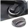 Real Carbon Fiber Car Fuel Tank Cap Cover Trim For BMW 1 3 4 5 7 Series