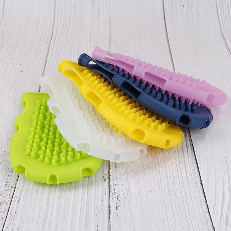 1шт силиконовые массажные перчатки-скраб для пилинга тела щетка для ванны отшелушивающие перчатки