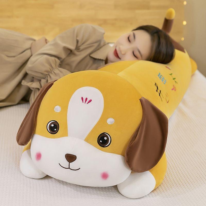 Plush Dog Printed Toy Cartoon Stuffed Animal Doll Decoration Kids Gift Cute