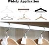 20 шт. крючки для вешалок для одежды, 10 шт. пластиковые каскадные вешалки для одежды, экономящий место органайзер для тяжелого шкафа