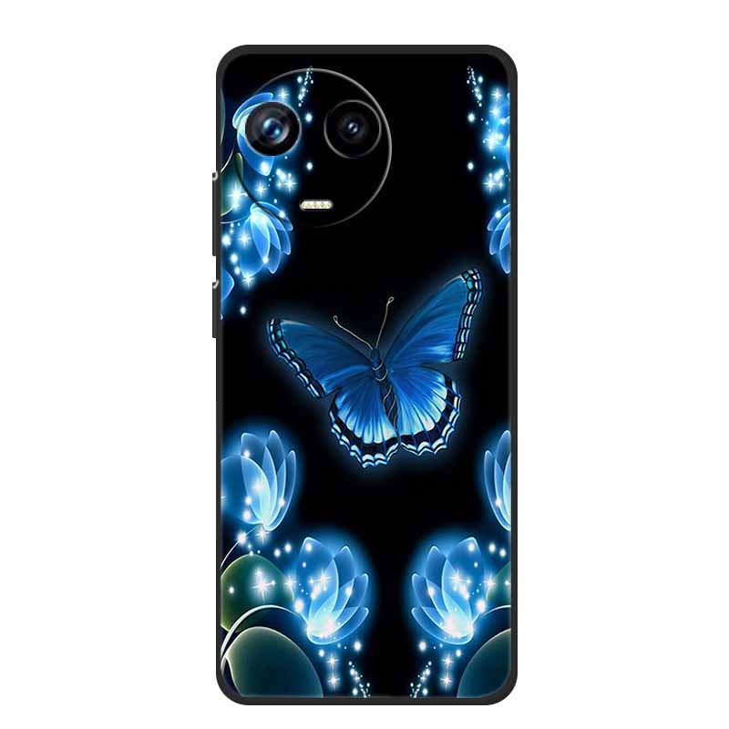 Для Realme 11 11X 5G RMX3780 Чехол ТПУ Животные Мягкий Силиконовый Бампер Задняя Крышка Чехлы для Телефона для Realme11X RMX3785 Волк Крутые Fundas