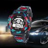 Многофункциональные водонепроницаемые спортивные электронные детские спортивные часы для мальчиков на открытом воздухе