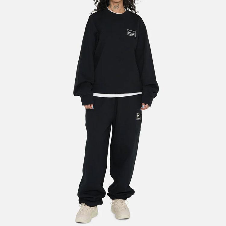 Nike Флис с круглым вырезом X Stussy Wash Азиатский размер DO5311-010