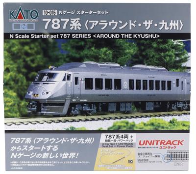 Стартовый набор KATO N Gauge 787 Series Around the Kyushu Railway Model Introduction Set 10-015