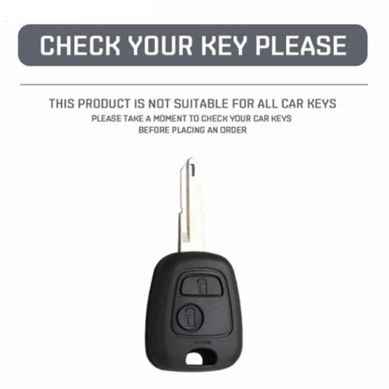 Новый чехол для дистанционного ключа из ТПУ для Peugeot 106 107 206 207 306 307 406 407 для Citroen C1 C4, защитный брелок, аксессуары