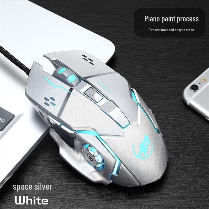 Проводная RGB игровая мышь Fenghuolang Q8