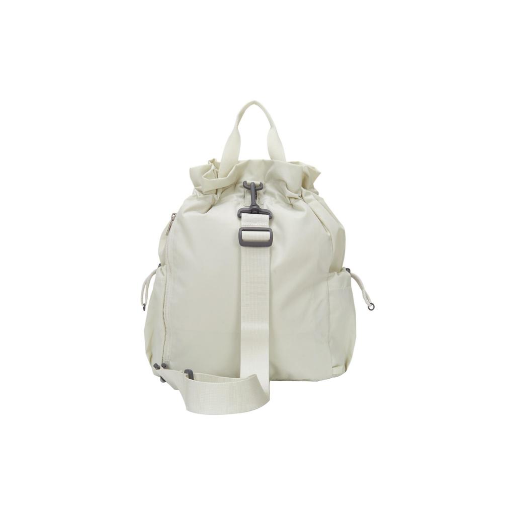The North Face Casual Minimalist Logo Embossed Nylon Bucket Bag Women bags White NN2PN62L