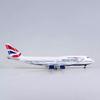 47см Масштаб 1/150 B747 British Airways Самолет Модель Самолета Игрушки со Светом Литой Смола Самолет Коллекция Дисплей Подарки Поклонники