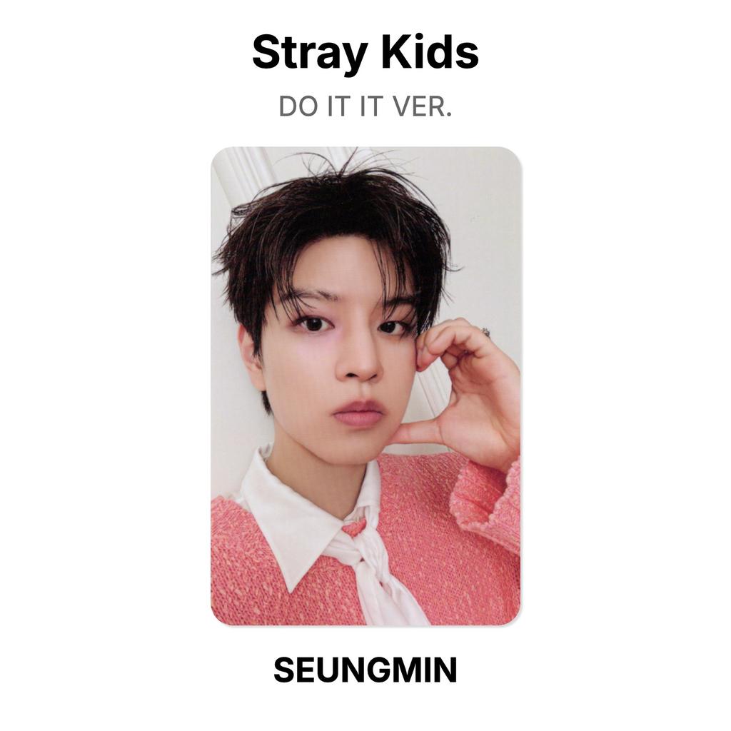 Stray Kids СДЕЛАЙ ЭТО ЭТО ВЕР. Официальная фотокарта