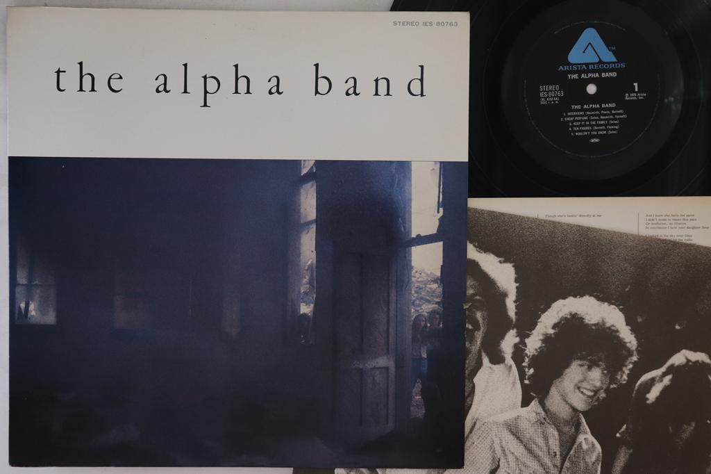 LP Пластинка ALPHA BAND Alpha Band IES80763 ARISTA 1976 Япония Рок Б/У