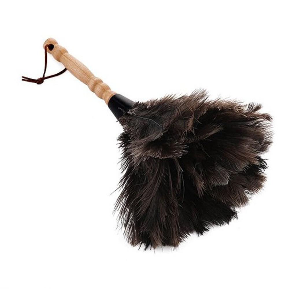 Hand Household Cleaning Tool Ostrich Feather Brush Duster Dust Removal Ostrich Feather Fur Brush