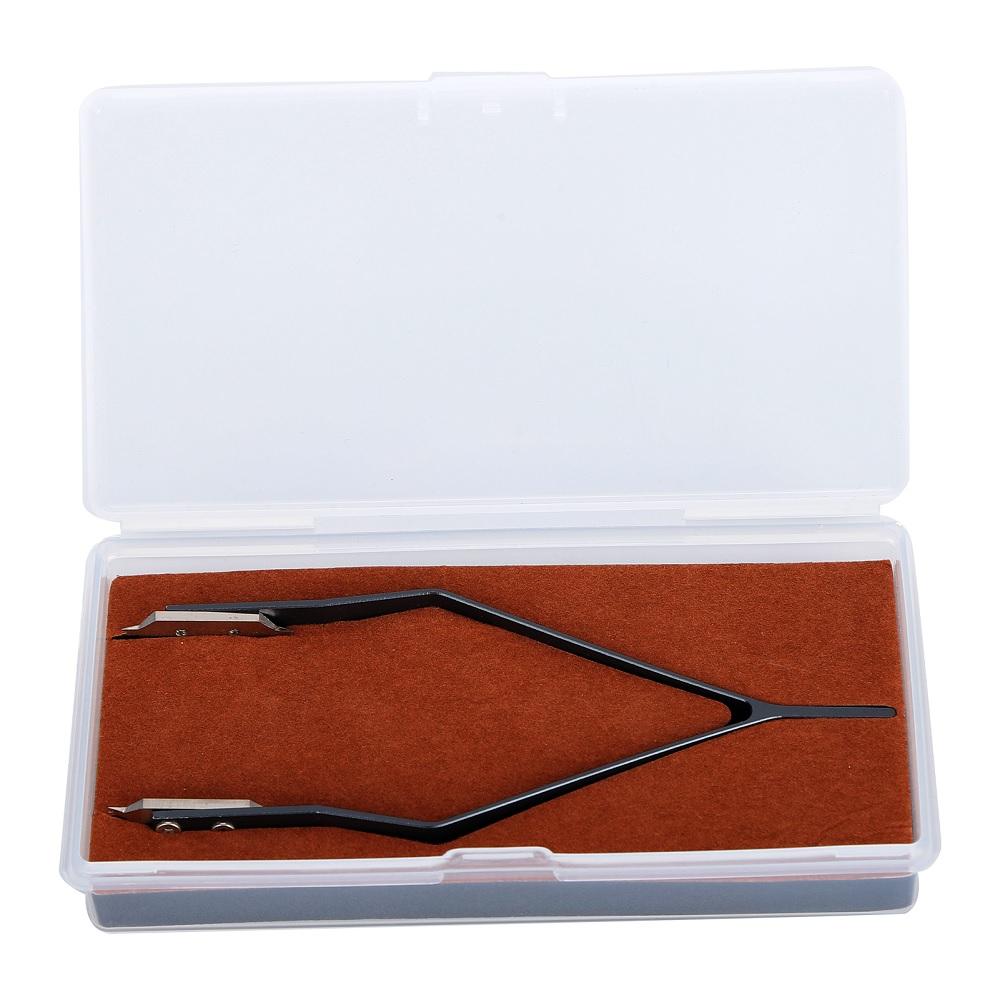 Нержавеющая сталь 7825 V-образный пинцет для часов с пружинным стержнем V-образной формы для ремонта часов