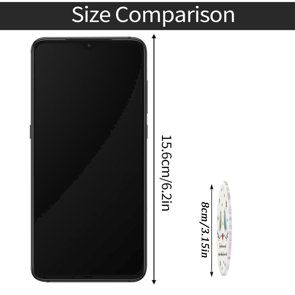 2d Acrylic Heart Shaped Sea Glass Friendship Decor,Friendship Heart Keepsake,Friendship Heart Ornament For Tree Hanging Ornaments,