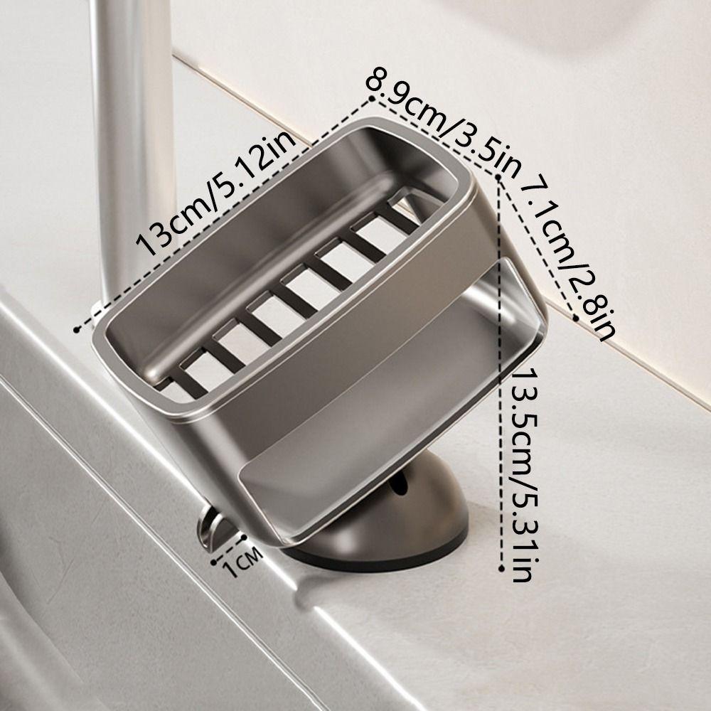 Самосливная портативная мыльница Портативный контейнер для мыла для ванной комнаты Мыльница на присоске Держатель для мыла Раковина