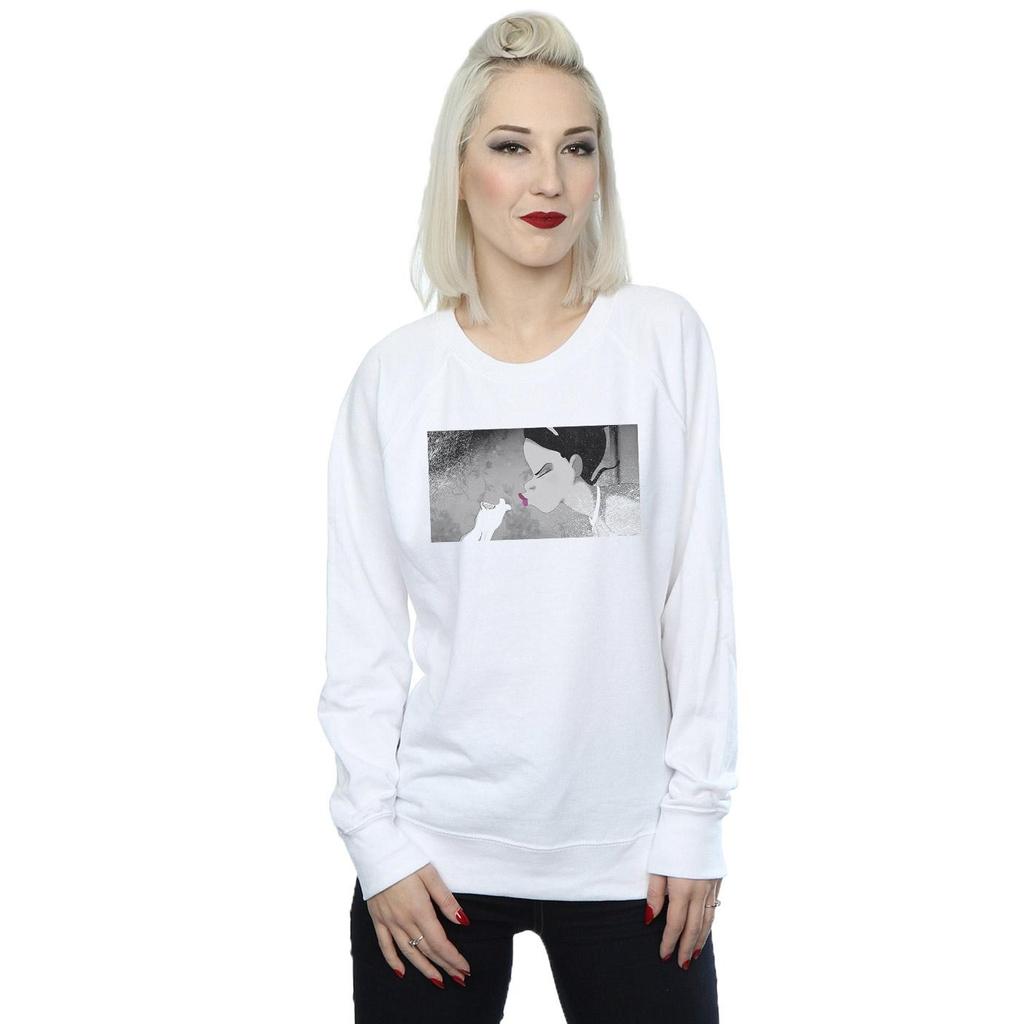 Disney Womens/Ladies The Princess And The Frog Kiss Sweatshirt