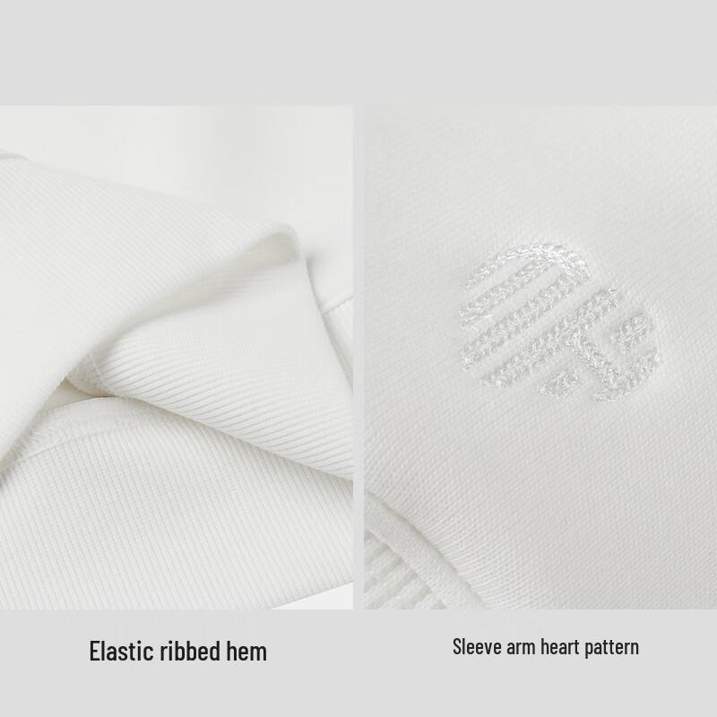 HLA Men's Embroidered Round Neck Pullover Sweatshirt